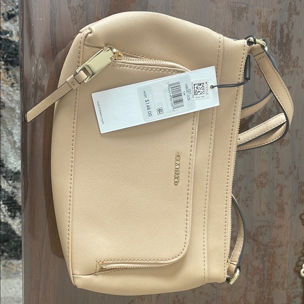 Calvin Klein Tan Crossbody Bag